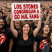 Los Stones congregan a 60 mil fans