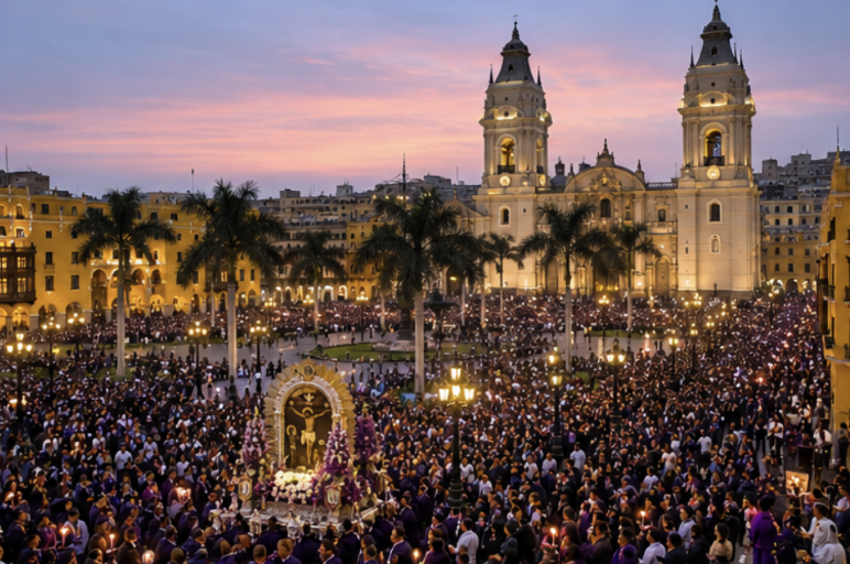 Procesión del Señor de los Milagros 2026: fechas y sus recorridos